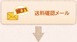 送料確認メール